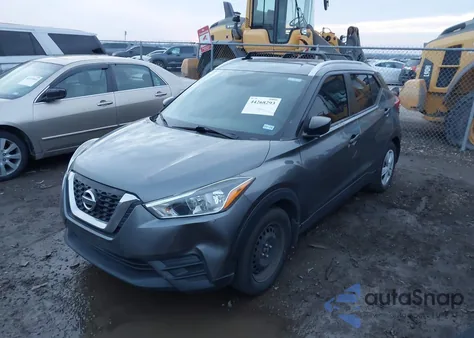 2019 Nissan Kicks S z USA, uszkodzony, nr VIN 3N1CP5CU2KL492446